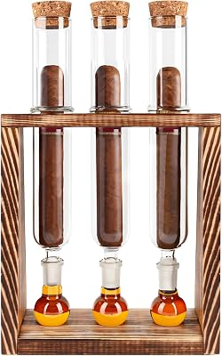 OGABEL Glass Cigar Humidor Tube Set