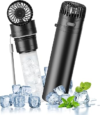 DUOMIY 2-In-1 Handheld Fan & Portable Ice Therapy Cup
