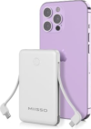 MIISSO 6000mah Ultra Slim Power Bank