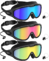 NSSIW 3 Pack Swim Goggles Adult