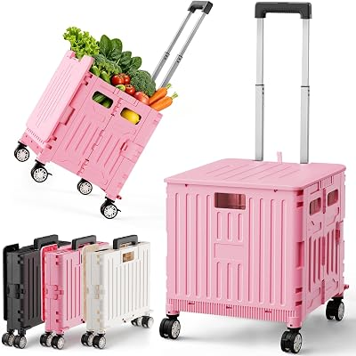 SUNALLY Folding Utility Cart Portable