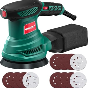 HYCHIKA BETTER TOOLS FOR BETTER LIFE Orbital Sander with Upgraded Dust-Proof Bearings
