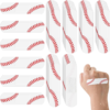 60Pcs Baseball Bandages, 2.83×0.75in Waterproof PE Adhesive Bandage for Minor Wound Care, Hypoallergenic Bandages Baseball Team First Aid Supplies for Boys Girls Kids and Baseball Moms, Latex Free