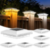BRIGHTEVER Solar Post Cap Lights 6-Pack