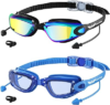 AZUREWINGS 2 Pack Swimming Goggles