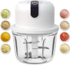 LVSENLIN 1.5 Cups Electric Garlic Chopper
