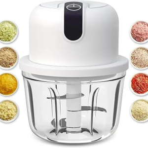LVSENLIN 1.5 Cups Electric Garlic Chopper