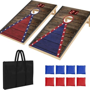 HQGZQL Cornhole Board Set