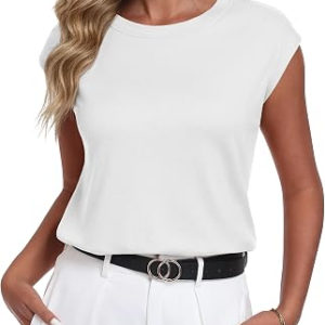 LEPUNUO Cap Sleeve Tops