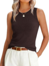 ANRABESS Sleeveless Sweater Tops