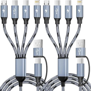 FIRSTING 4 in 2 Multi Charging Cable