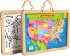 EDUTREE USA Map Wooden Puzzle for Kids