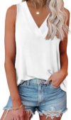 EYMUSE Women V Neck Tank Tops