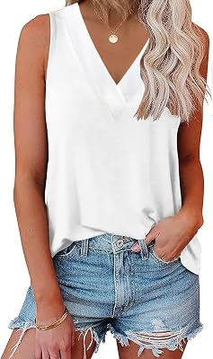 EYMUSE Women V Neck Tank Tops