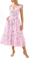 GRACE KARIN Womens Summer Floral Maxi Dress