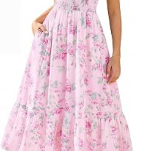 GRACE KARIN Womens Summer Floral Maxi Dress