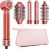 Hot Air Styler & Hair Styler- High-Speed Hair Blow Dryer Brush, Fast Drying No Heat Damage Multi-Styler with Auto Wrap Curlers for Volumizing Curl Straighten Frizz-Free Styling with Travel Bag