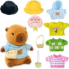 TITQWOP 10 Pcs Capybara Plush Toy Set