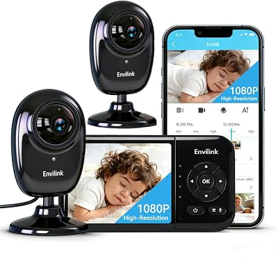 ENVILINK Baby Monitor 2 Cameras