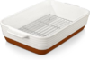 MALACASA Baking Dish with Rack