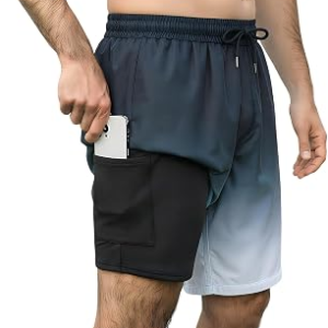 APROLIVE Mens Swim Trunks 7 Inch