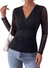 Arolina Womens Wrap Tops