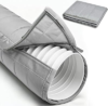 Portable AC Hose Insulation Sleeve 58″ Zippered Cover for 5.1″ & 5.9″ Hoses