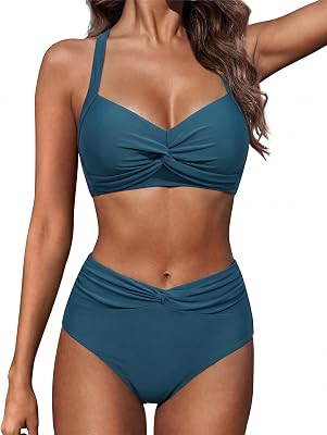Hanna Nikole Women's High Waisted Bikini Sets