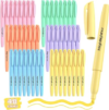 QICEWINLY 48 Count Pastel Highlighters