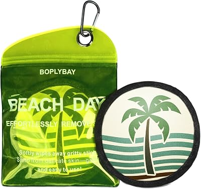 BOPLYBAY Natural Sand Remover Pouch for Beach