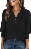 ANRABESS 3/4 Sleeve Blouses
