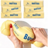 10in Giant Butter Squishy,Jumbo Big Butters 14oz Squeeze Stress Balls,Large Butter Stick Stress Relief Slow Rising Fun for Anxiety Relief Party Favors ,Large Slow Rising squishys(Larges,Stretchable)