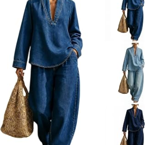 RIANCLUD Denim Set