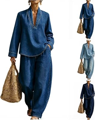 RIANCLUD Denim Set