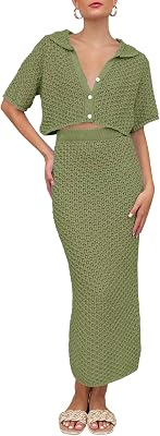 SAODIMALLSU Beach Cover Up Set