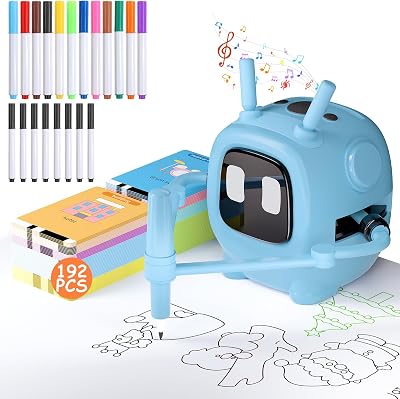 JXJXQU Drawing Robot for Kids