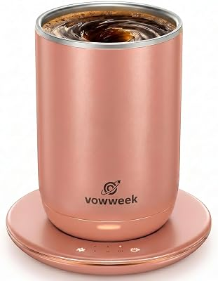 Self Stirring Heated Coffee Mug
