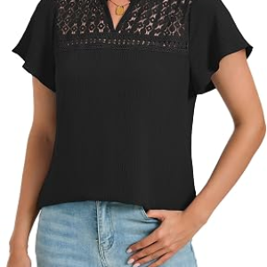 FUNLINGO Womens Dressy Casual Tops