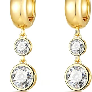 SHANTYSON Gold Dangle Earrings