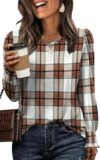 XIEERDUO Casual Long Sleeve Shirts