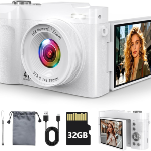 NISUMKEY 4K Digital Camera for Photography