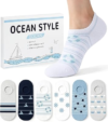 TOES HOME No Show Socks 6 Pairs