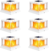 BRIGHTEVER 4X4 Post Solar Lights 12 Pack