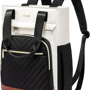LOVEVOOK Laptop Backpack for Women, 15.6 Inch Work Laptop Bag Teacher Nurse Backpack, Wide Open Travel Tote Backpack Purse Business Computer Daypack