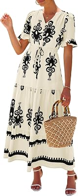 LAZYSMILE Womens Summer Dresses