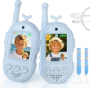 Video Walkie Talkies for Kids Toys – 2 Pack Rechargeable | Walkie Talkie with Camera and Screen,Outdoor Camping Games,Christmas Birthday Gifts for Boys Girls Age 3-12(Blue)