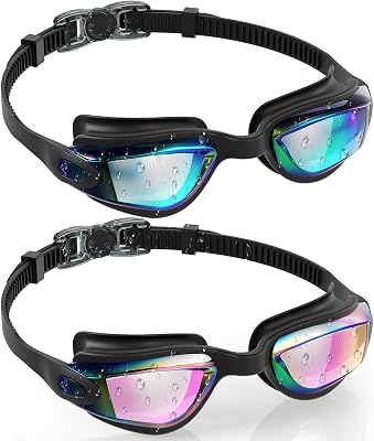 AEGEND Swim Goggles 2 Pack