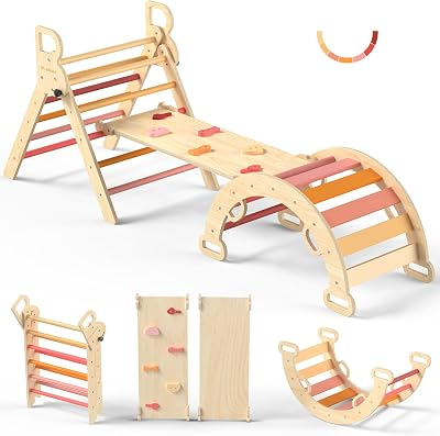 BLUEWOOD Pikler Triangle Set
