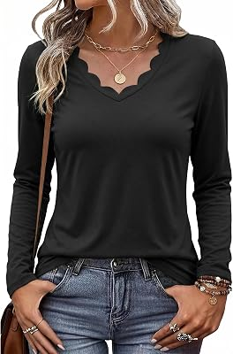 HUMORDREAM Womens Long Sleeve Shirts
