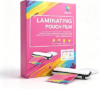 Laminating Sheets 8.5 x 11, 200 Pack Thermal Laminating Pouches 5 mil, Clear, Thermal Laminating Plastic Paper Laminator Sheets, Laminate Sheets Fits Letter Sized,Office School Home Supplies